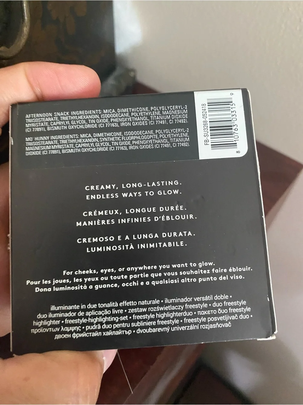 Fenty Beauty Killawatt Freestyle Highlighter Duo -afternoon snack/Mo hunny